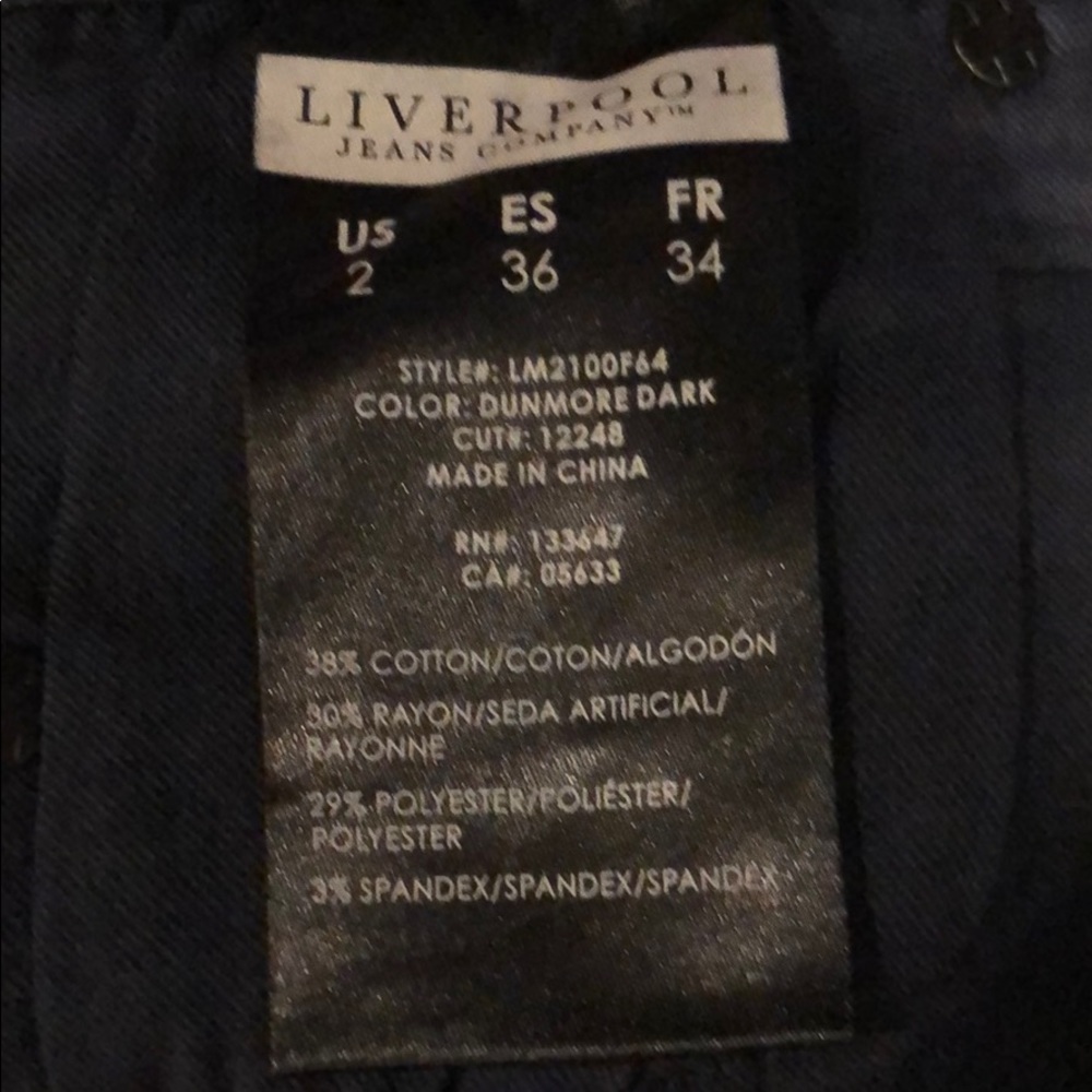 Liverpool jeans - Picture 3 of 3